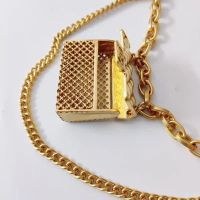 Fashion Tassel Gold Chain Belts For Women High Quaity Luxury Ear Phone Small Bag Metal Belt Adjustable Long Waistband Mini - Image 6